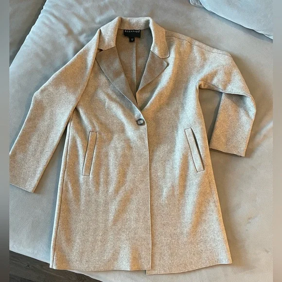 Bernardo Women’s Wool-Blend Coat – Size XS – Classic Neutral - Picture 5 of 5